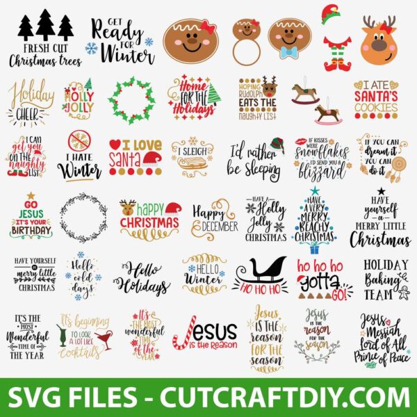 Christmas Svg Bundle