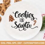 Cookies for Santa SVG