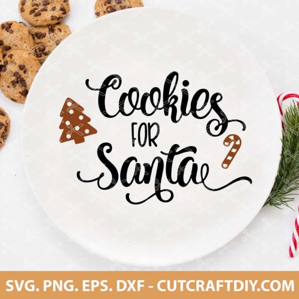 Cookies for Santa SVG