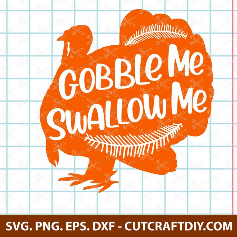 Gobble me swallow me SVG