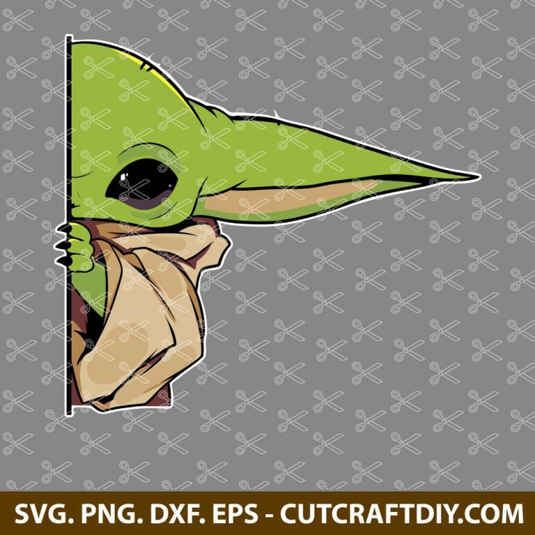 Baby Yoda SVG File