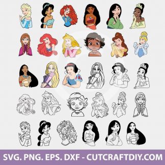 Disney Princess SVG