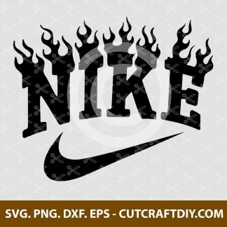 Nike Fire Svg