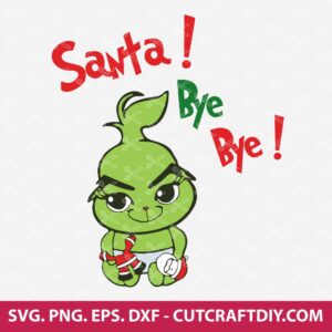 Baby Grinch SVG