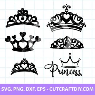 Princess Crown SVG