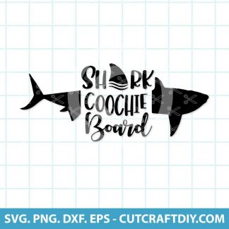 Shark Coochie Board SVG