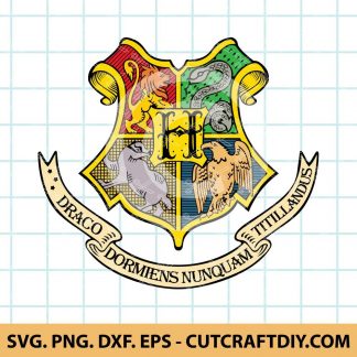 Harry Potter Hogwats Logo SVG