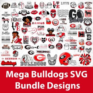Huge Bulldogs SVG Bundl
