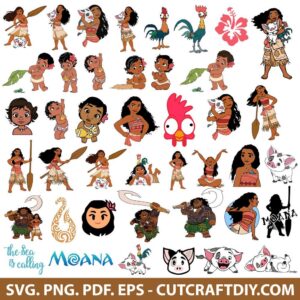 Moana SVG Bundle