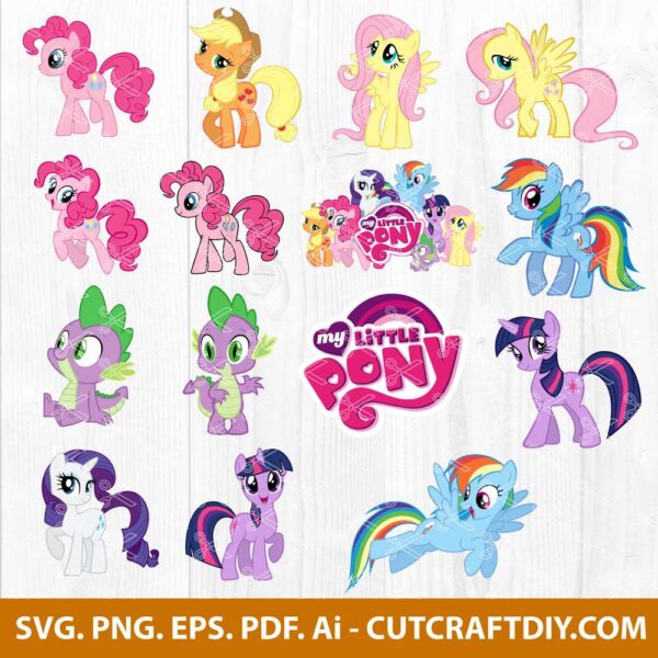 MY-LITTLE-PONY-SVG-BUNDLES