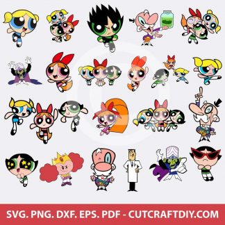 Powerpuff Girls SVG Bundle