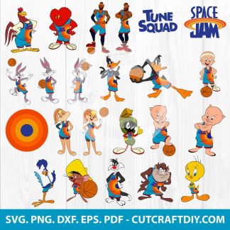 Space Jam SVG Tune Squad SVG