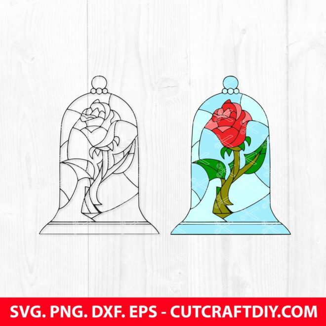 BEAUTY-AND-THE-BEAST-ROSE-SVG-CUT-FILE