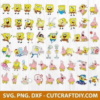 SpongeBob SVG Bundle