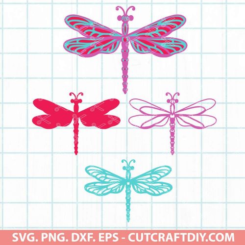 3D Dragonfly SVG | Dragonfly SVG | Dragonfly Clipart