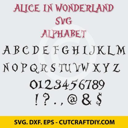 ALICE-IN-WONDERLAND-SVG-FONT