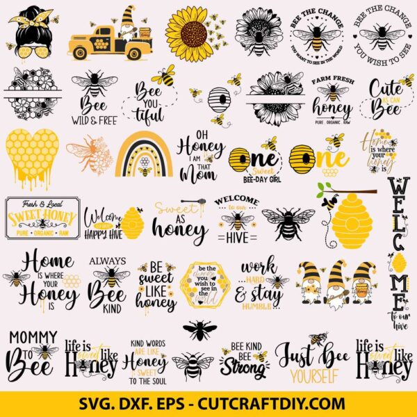 Honey Bee SVG