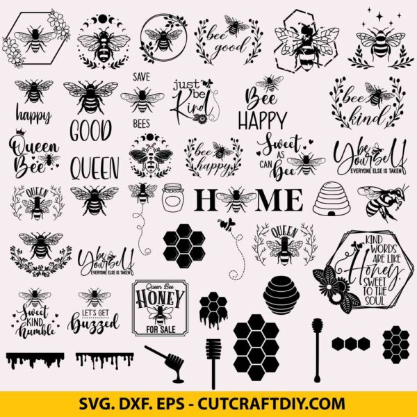 Bee SVG Bundle