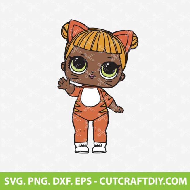 Lol Doll Cat SVG