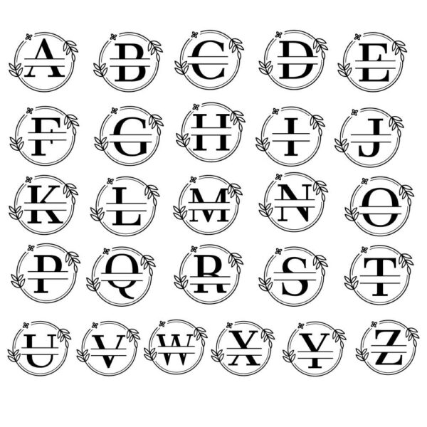 MONOGRAM-ALPHABET