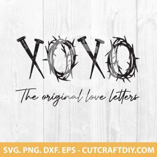 XOXO The Original Love Letters SVG