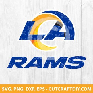La Rams Logo SVG