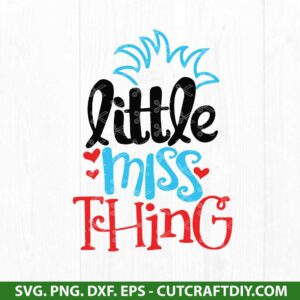 Little miss thing SVG
