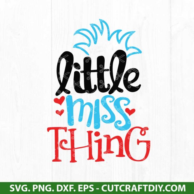 Little miss thing SVG