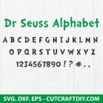 Dr Seuss Font SVG