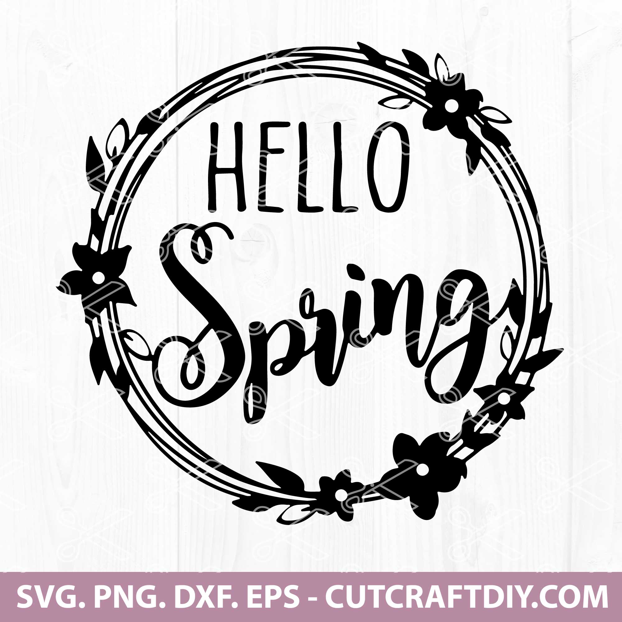 Png Spring- It's All about sun and buds SVG Spring Time Spring Flowers & Leafs Instant Digital Download Ai Spring Art Dxf Eps