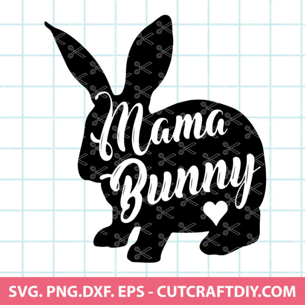 Mama Bunny SVG