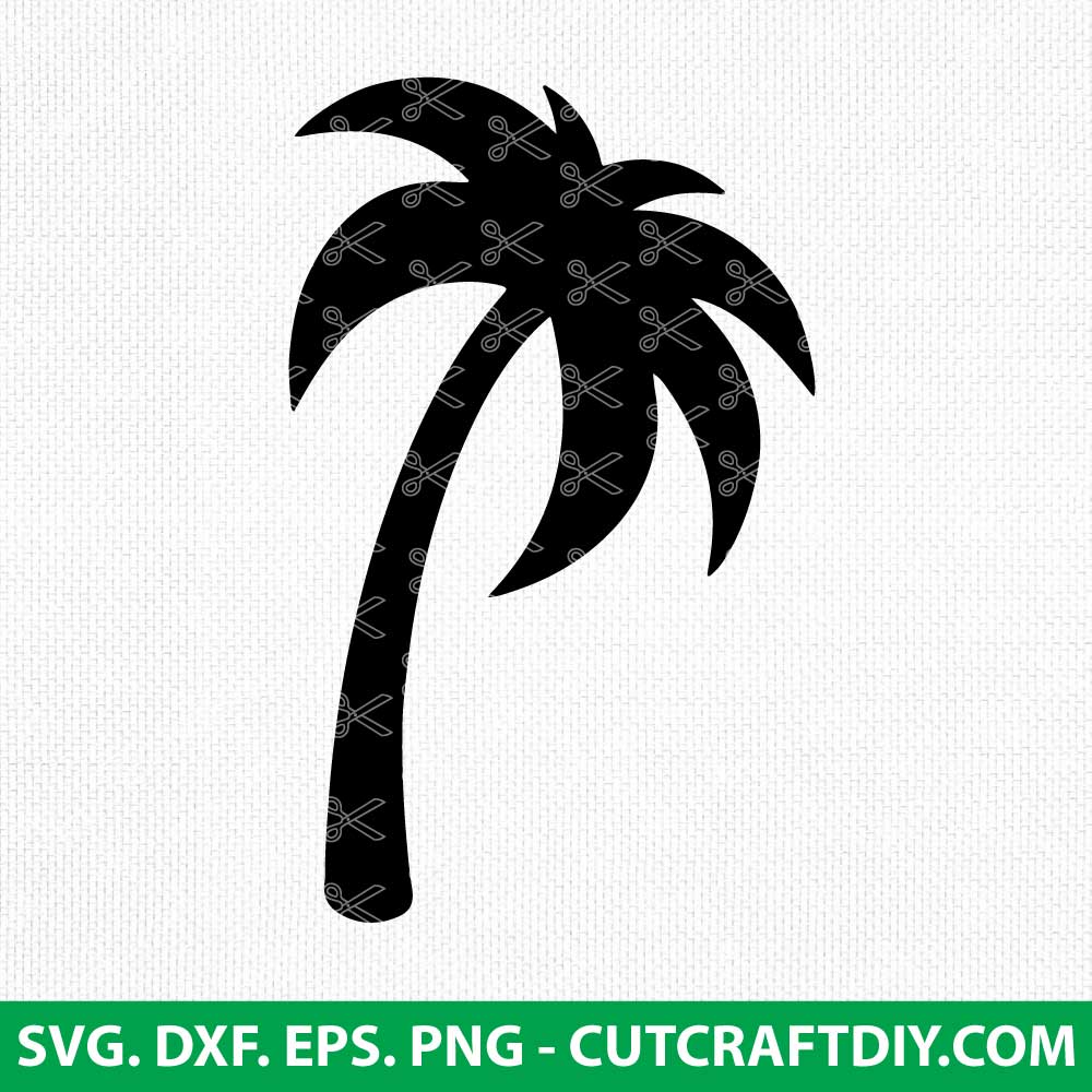 Palm Tree SVG Palm Tree Cut File Summer SVG