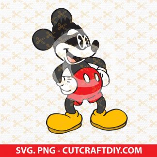 Mickey Mouse Punk SVG