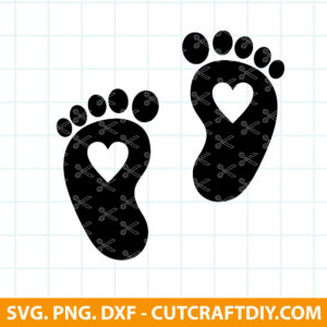 Baby Feet SVG