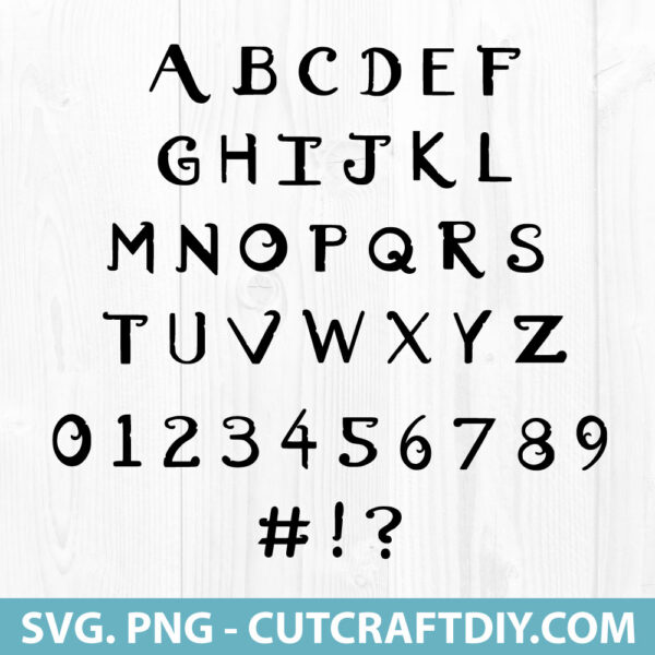 Encanto Font SVG