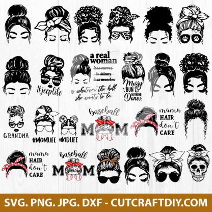 MESSY-BUN-SVG