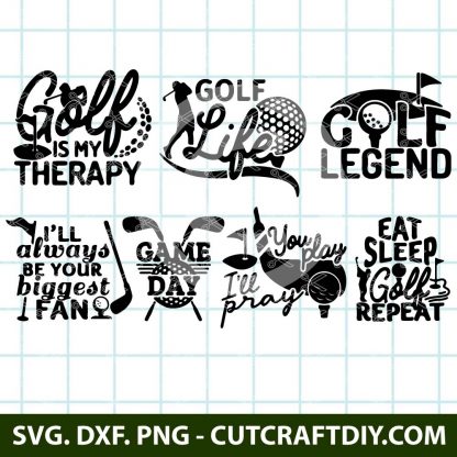 Golf SVG Cut File