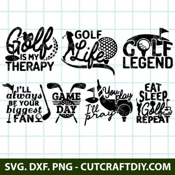 Golf SVG Cut File