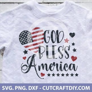 God Bless America SVG