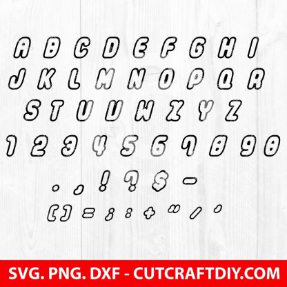 Lego Alphabet SVG