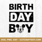 Birthday boy svg