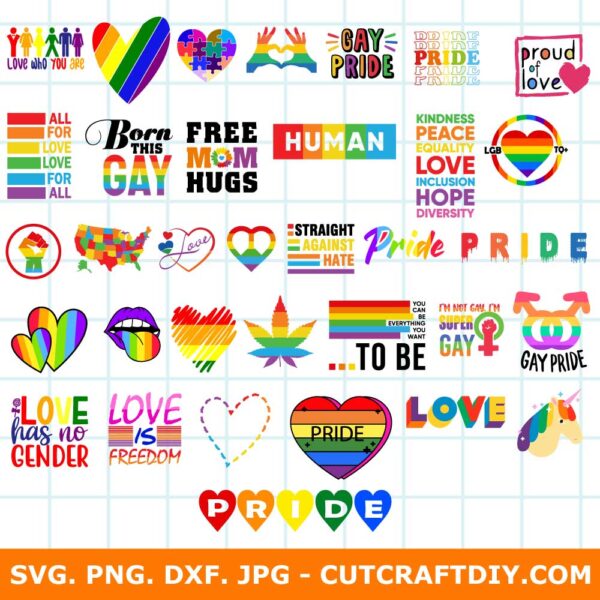 Gay Pride SVG