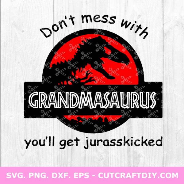 Grandmasaurus SVG