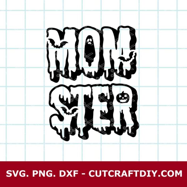 Momster Halloween SVG