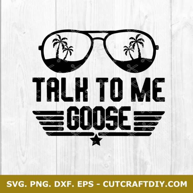 Talk to Me Goose Svg