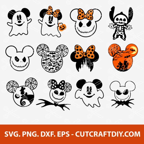 Disney Halloween SVG