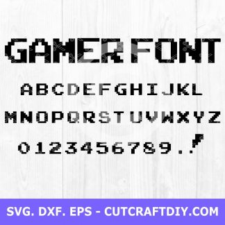 Gamer Font SVG