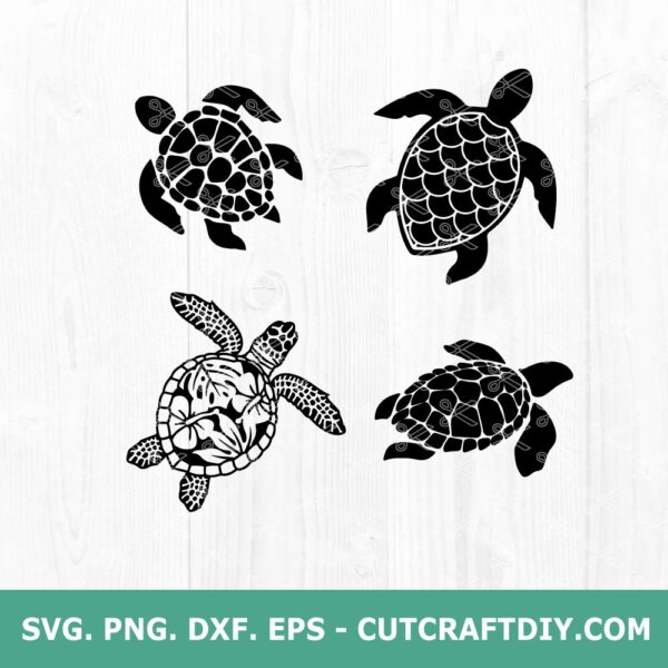 Sea Turtle SVG