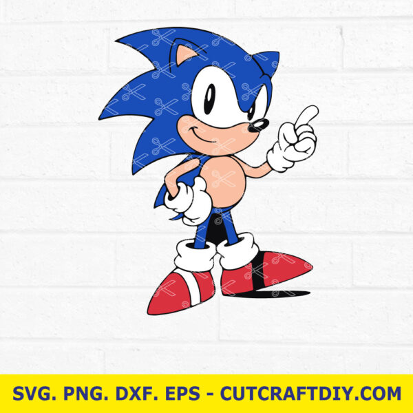 Sonic the Hedgehog SVG