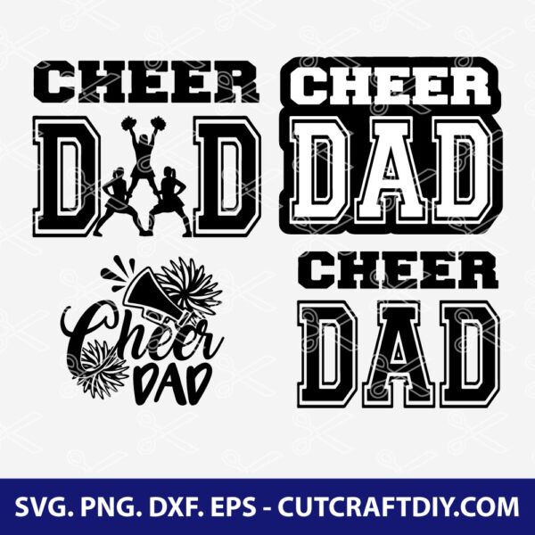 Cheer Dad SVG